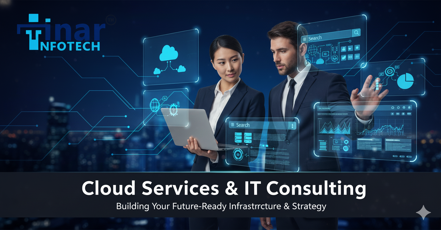 Modern Glass Office Building